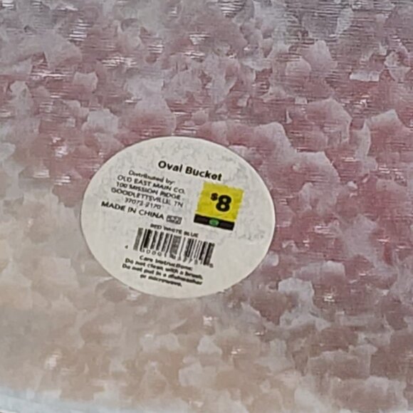 True Living Red White Blue Aluminum Grillin & Chillin Oval Outdoor Ice Bucket - Picture 14 of 16